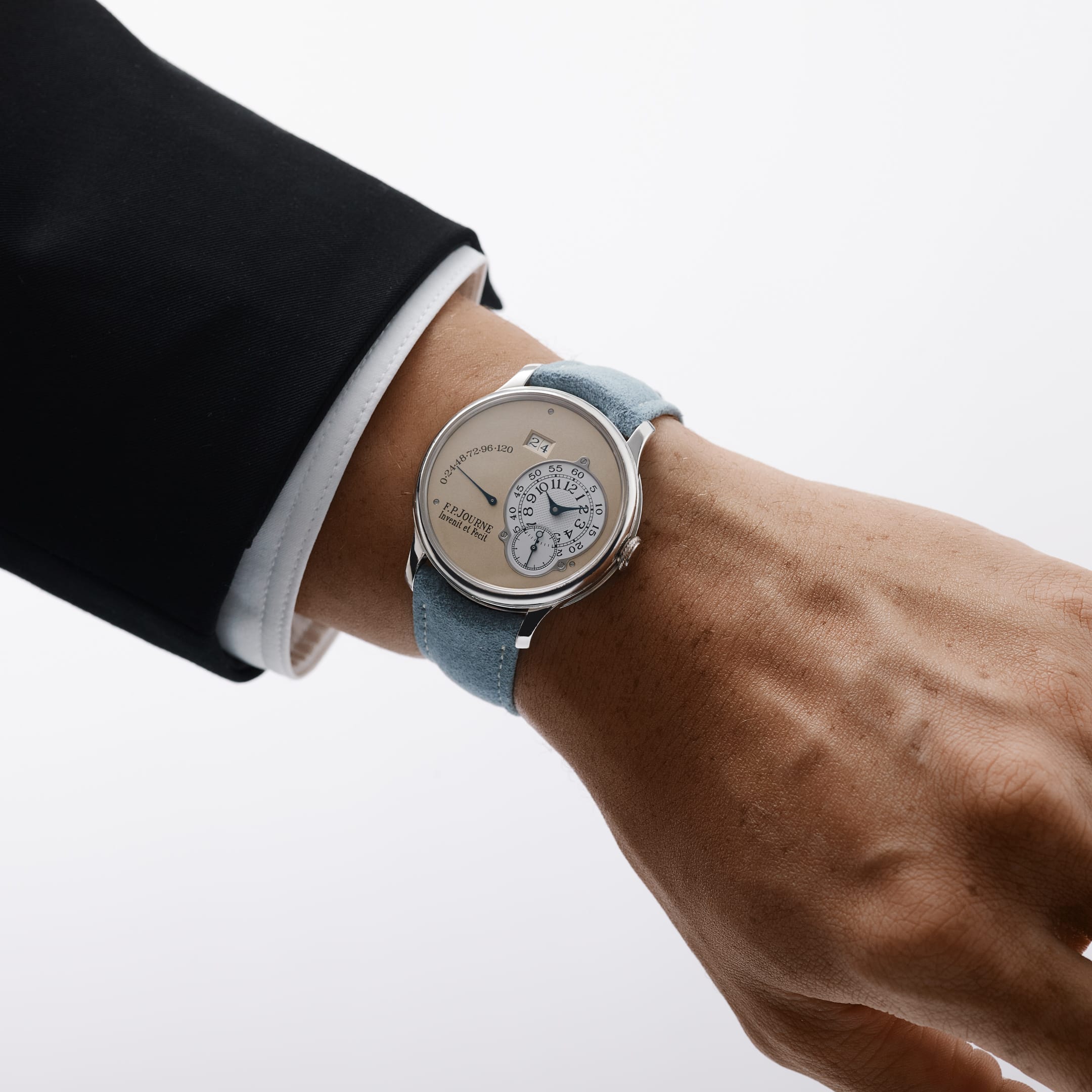 F.P. Journe Octa Réserve de Marche Ref. A Platinum White Gold Dial Brass Movement 'Souscription' Limited Edition of 20 (2003)