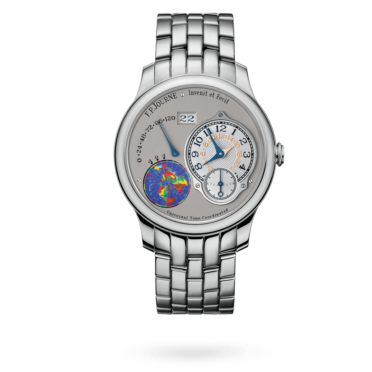 F.P. Journe Octa UTC Ref. UTC Octa Platinum Grey Dial