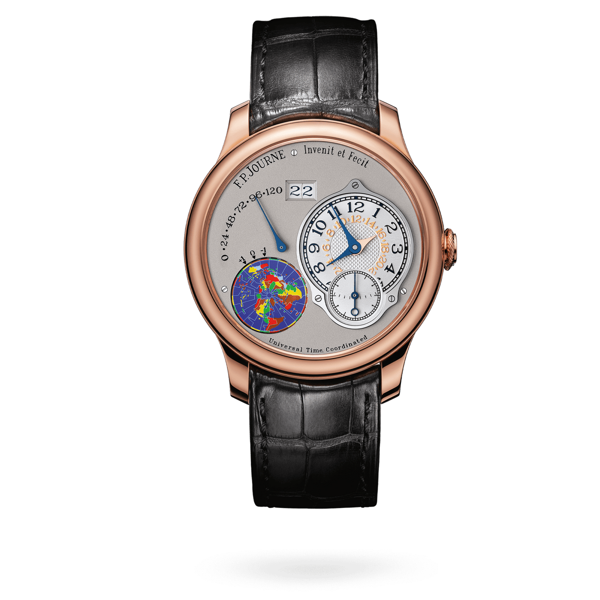 F.P. Journe Octa UTC Ref. UTC Octa Rose Gold Grey Dial