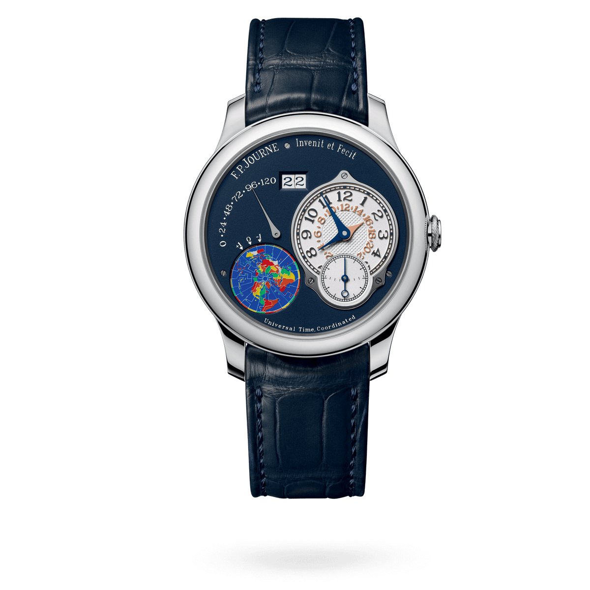F.P. Journe Octa UTC Ref. UTC Platinum Blue Dial Limited Edition of 20