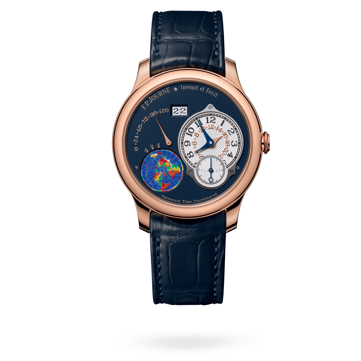 F.P. Journe Octa UTC Ref. UTC Limited Series Rose Gold Blue Dial Limited Edition of 20