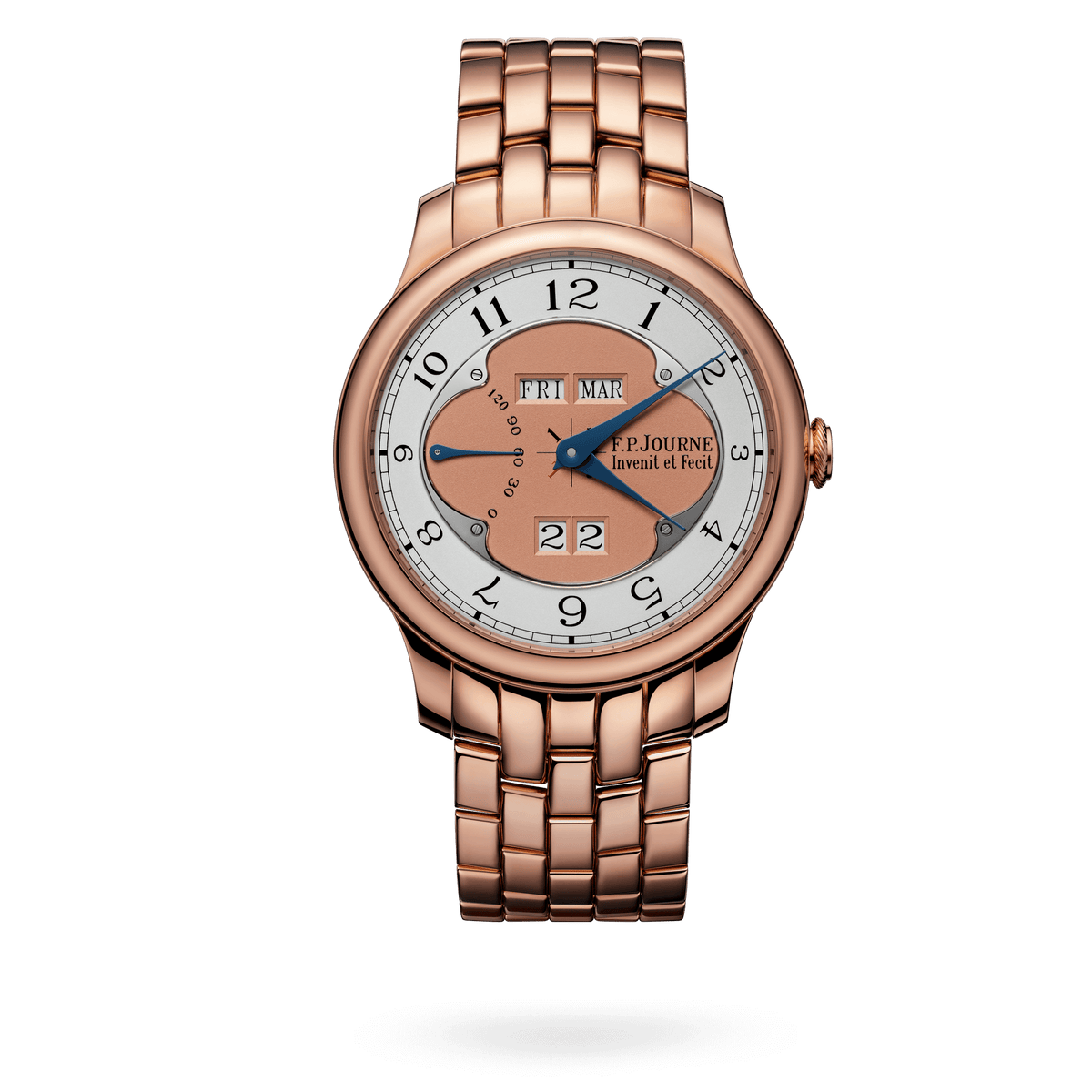 F.P. Journe Quantième Perpétuel Ref. QP Octa Rose Gold Salmon Dial