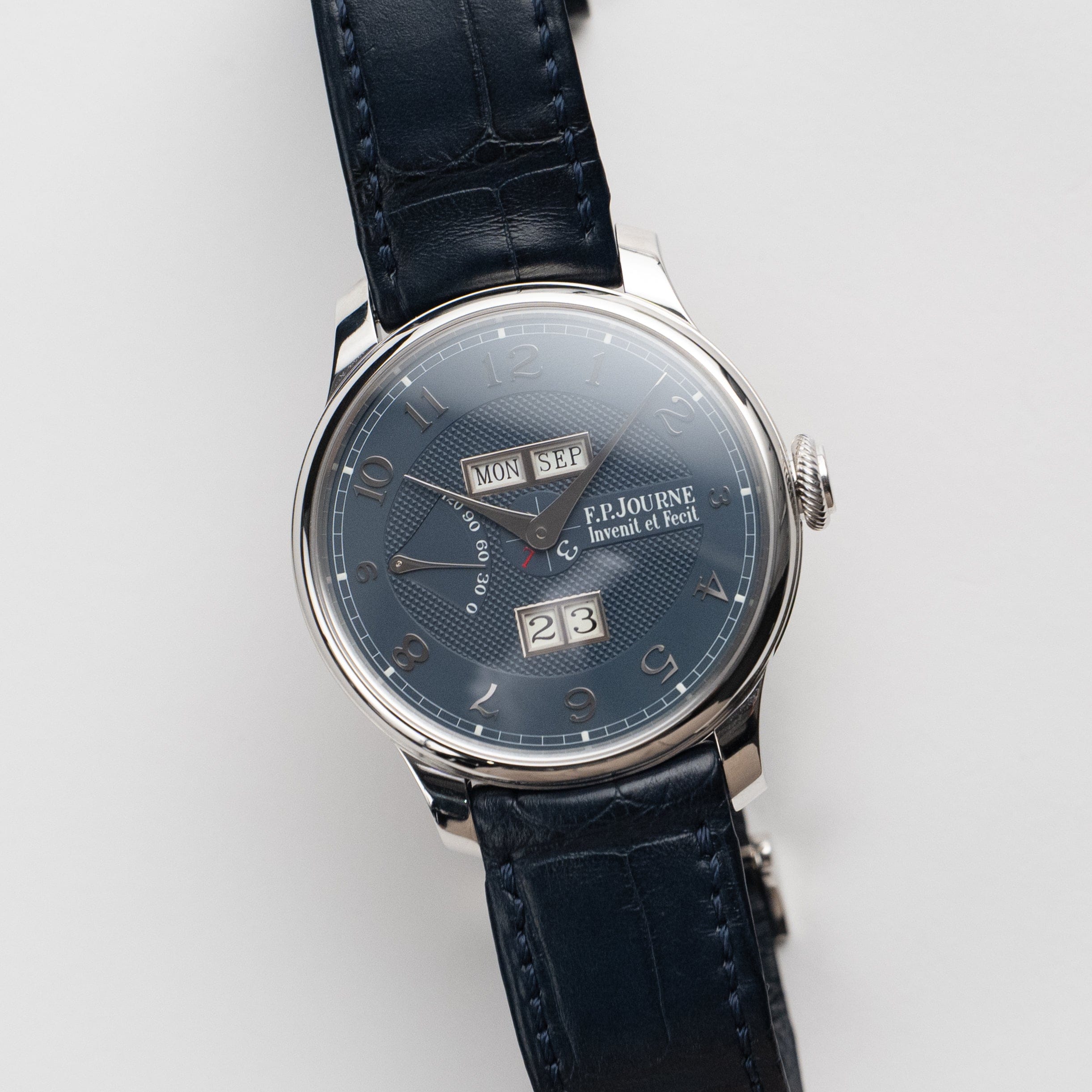 F.P.Journe Quantième Perpétuel Ref. QP Platinum Blue Dial (2021)