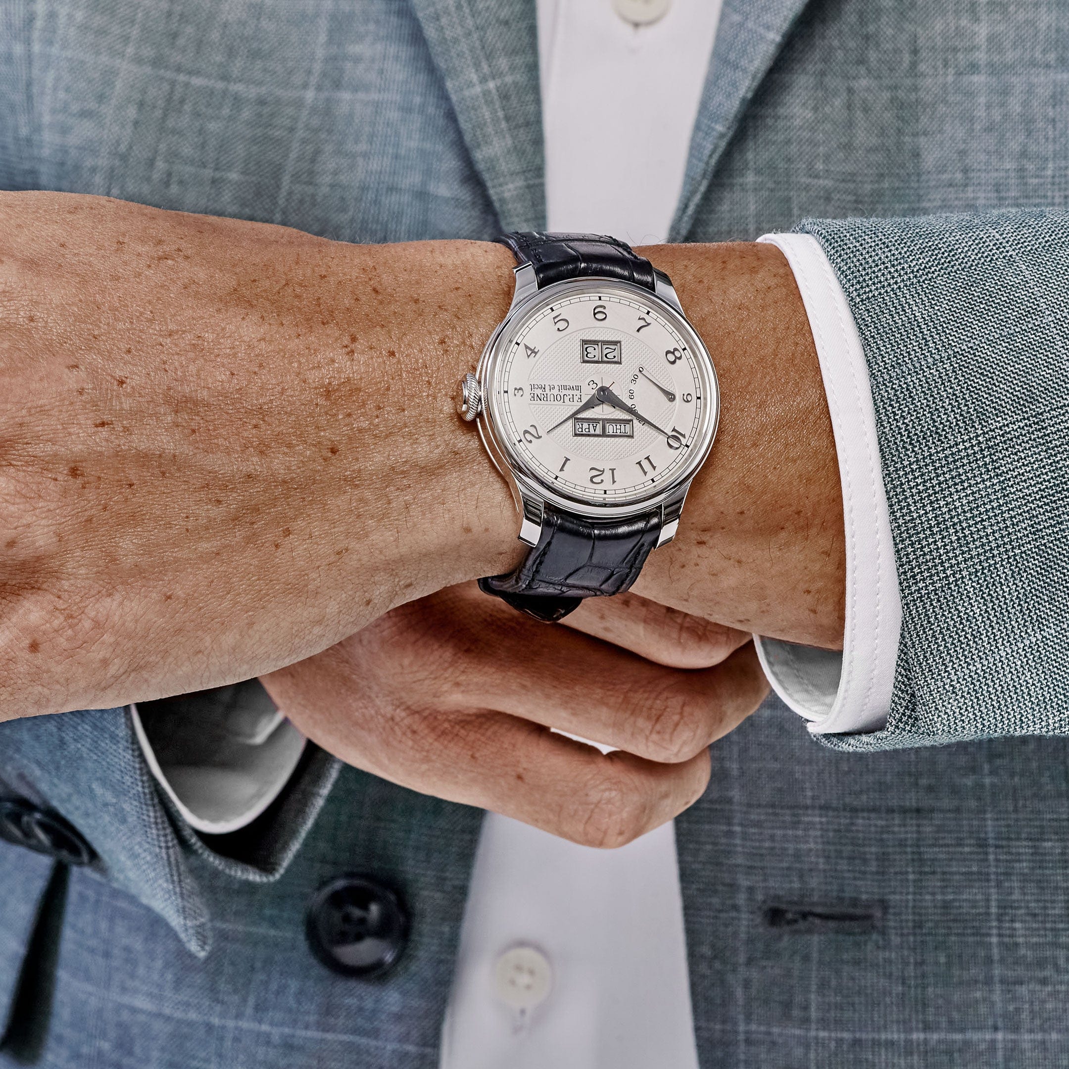 F.P.Journe Quantième Perpétuel Ref. QP Platinum White-Silver Dial (2025)