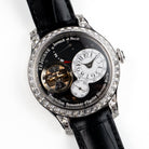 F.P.Journe Tourbillon Souverain Joaillerie Diamants Ref. TVJ Platinum Black Dial Diamond Bezel (2023)