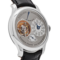 Thumbnail for F.P.Journe Tourbillon Souverain Platinum Guilloché Silver Dial