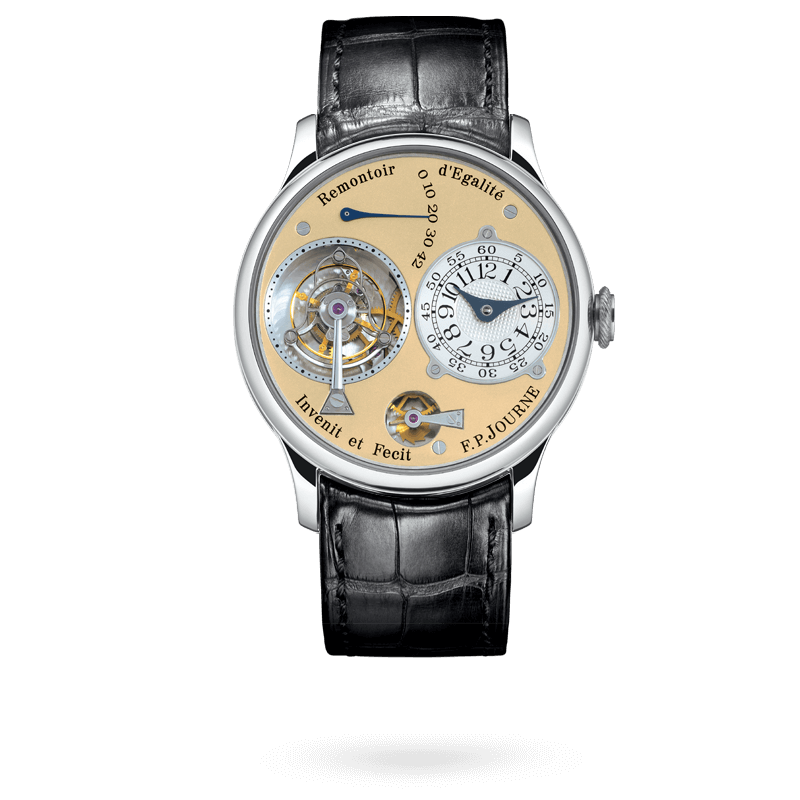 F.P. Journe Tourbillon Souverain Ref. T Brass Platinum Yellow Dial