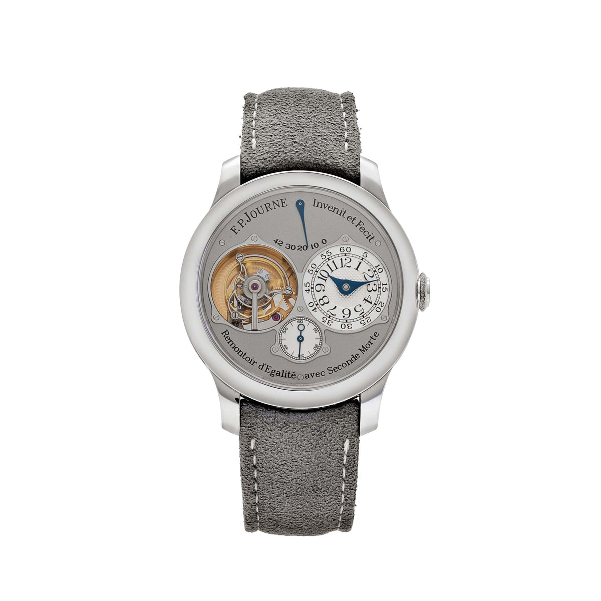 F.P.Journe Tourbillon Souverain Ref. TN Platinum Grey Dial
