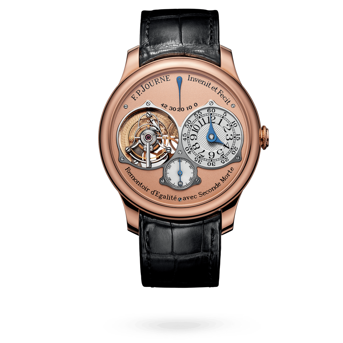 F.P. Journe Tourbillon Souverain Ref. TN Souveraine Rose Gold Salmon Dial