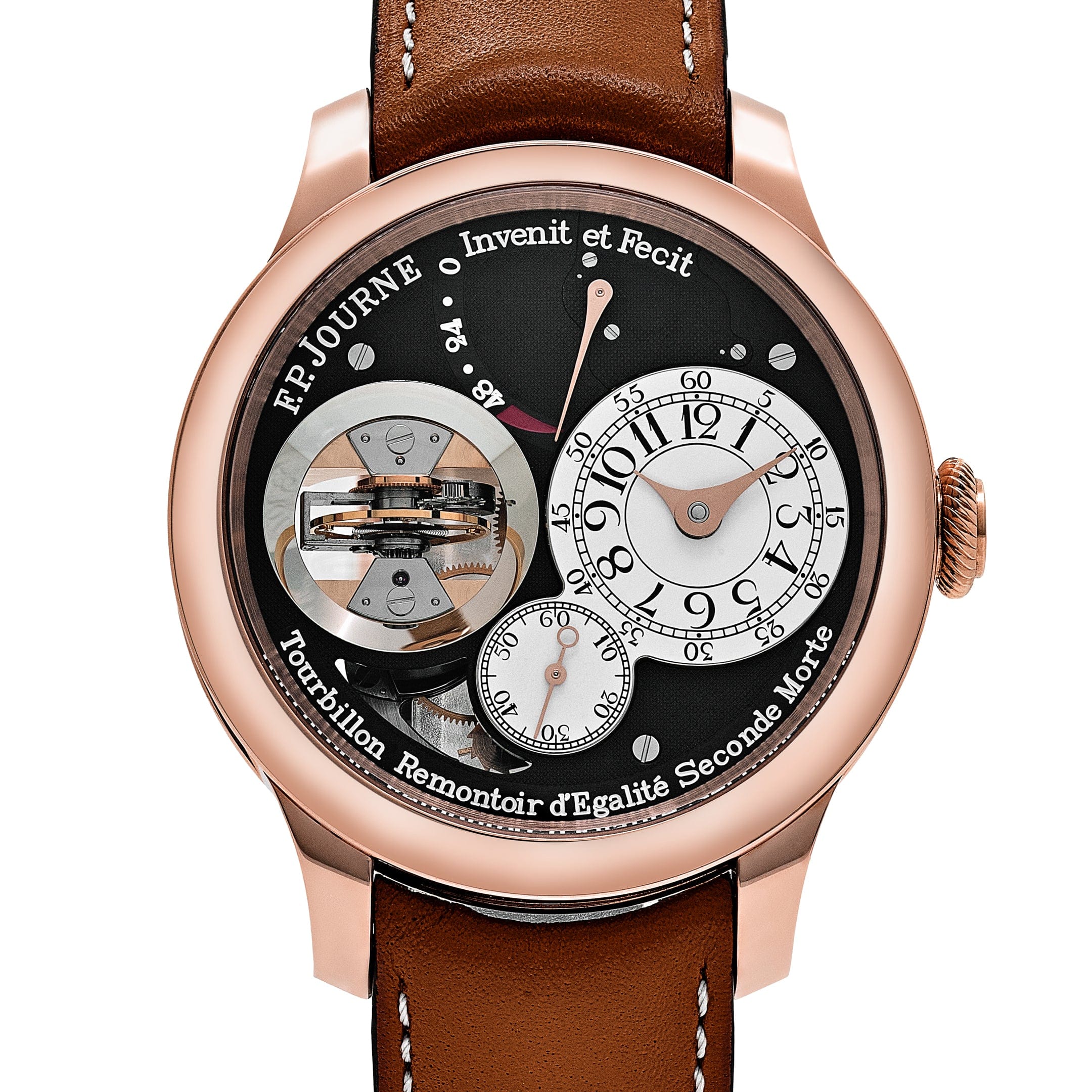 F.P.Journe Tourbillon Souverain Ref. TV Rose Gold Black Dial (2025)
