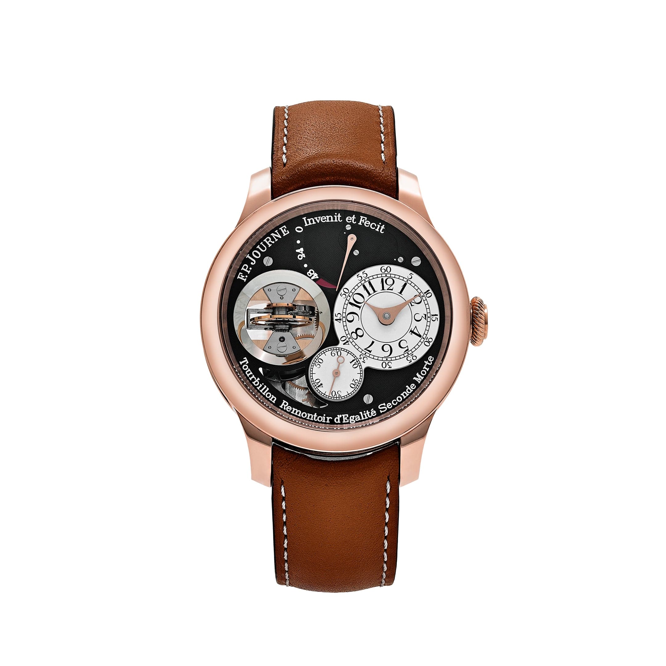 F.P.Journe Tourbillon Souverain Ref. TV Rose Gold Black Dial (2025)