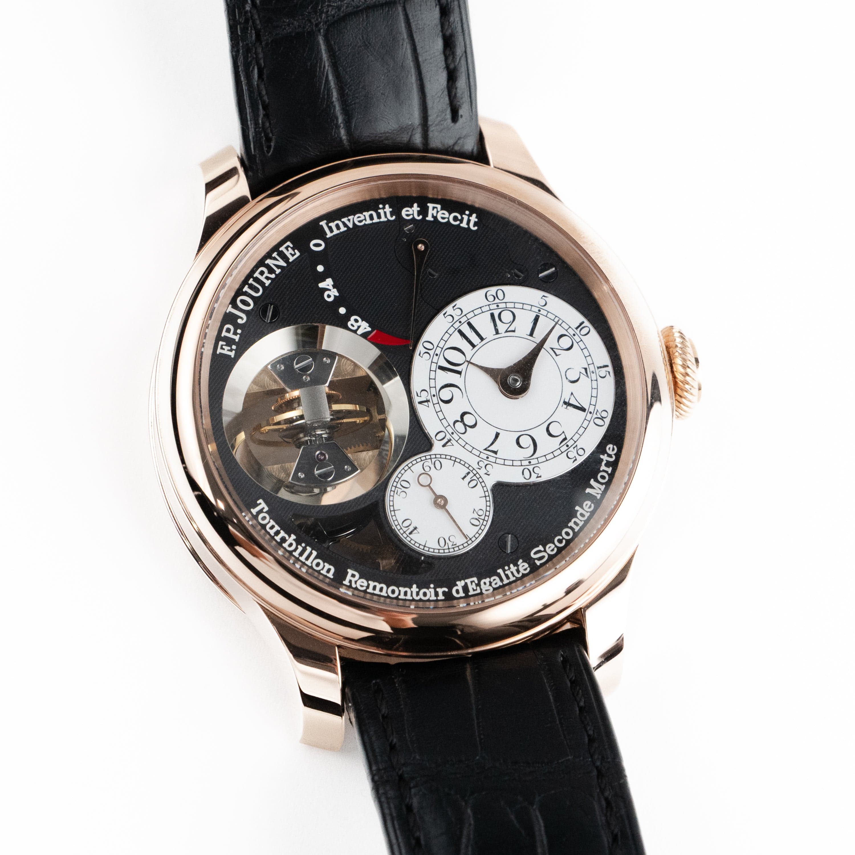 F.P.Journe Tourbillon Souverain Ref. TV Rose Gold Black Dial Boutique Edition (2025)