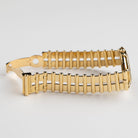 Gérald Genta Success G2850.7 'Ladies' Yellow Gold Malachite Diamond Dial Diamond Bezel