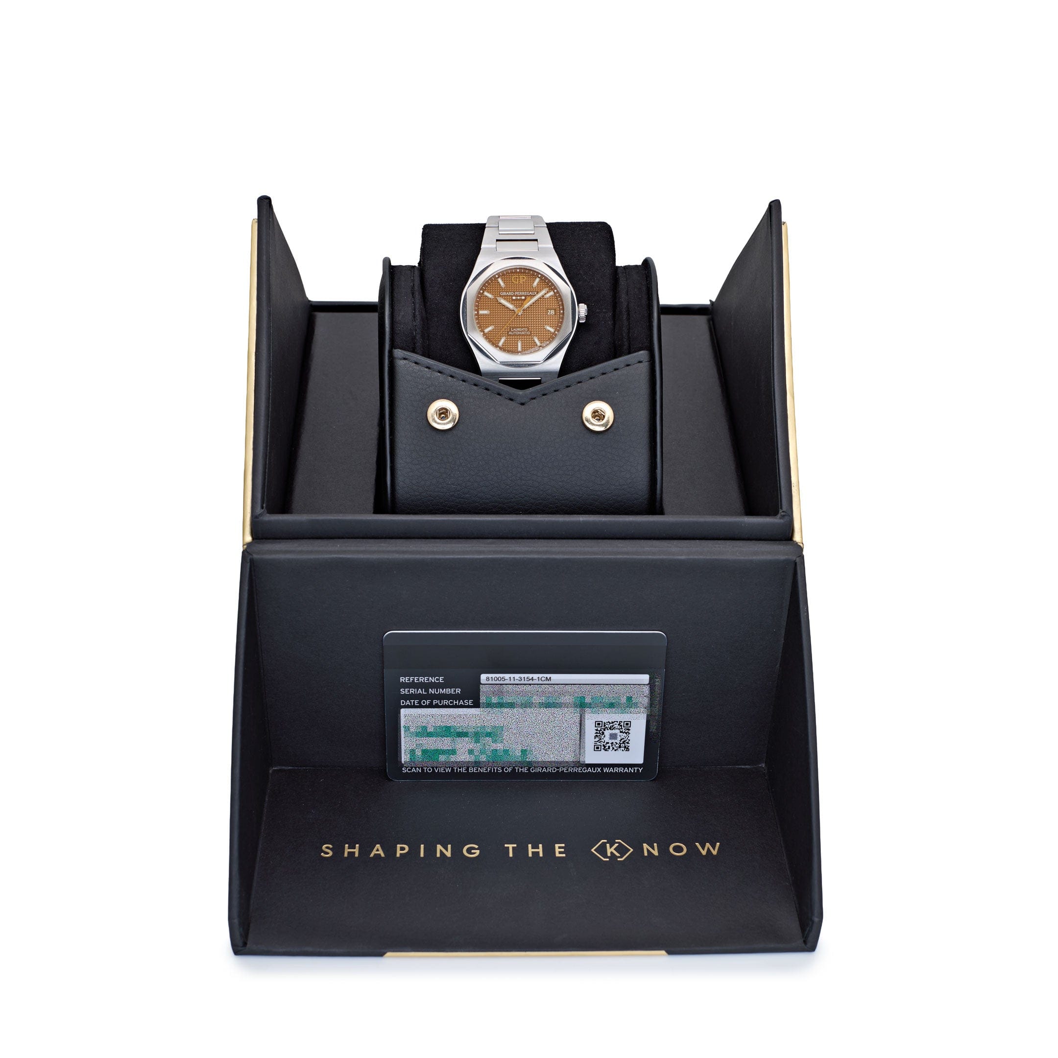 Girard Perregaux Laureato 38 81005-11-3154-1CM Stainless Steel Copper Dial (2023)