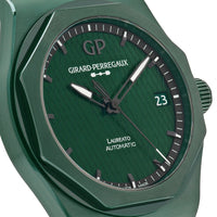 Thumbnail for Girard Perregaux Laureato 81010-32-3081-1CX Ceramic Green Dial Aston Martin Limited Edition (2023)