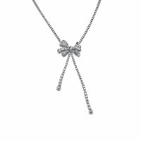 Thumbnail for Necklace Graff Diamond Double Strand Knot Necklace with Bow Motif Wrist Aficionado