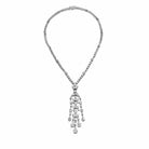 Necklace Graff Platinum and White Gold Diamond Knifebar Chandelier Necklace TTW 36.61ct Wrist Aficionado