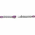 Necklace Graff White Gold Diamond and Pink Sapphire Large Snowflake Necklace Wrist Aficionado