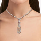 Necklace Graff White Gold Diamond Drop Necklace TTW 42.56cts Wrist Aficionado