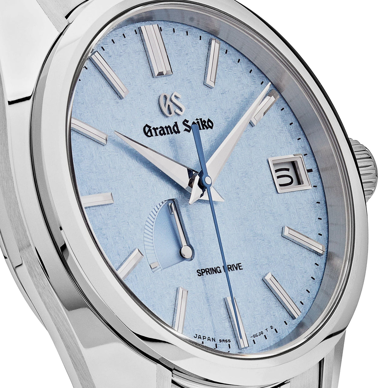 Luxury Watch Grand Seiko Heritage Spring Drive Kira-Zuri Dial Limited Edition SBGA387 Wrist Aficionado
