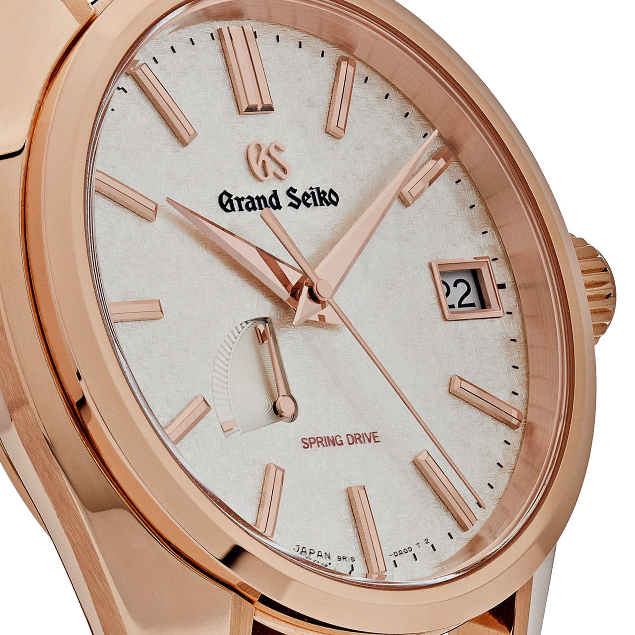 Luxury Watch Grand Seiko Heritage Spring Drive Rose Gold  Limited Edition SBGA384 Wrist Aficionado