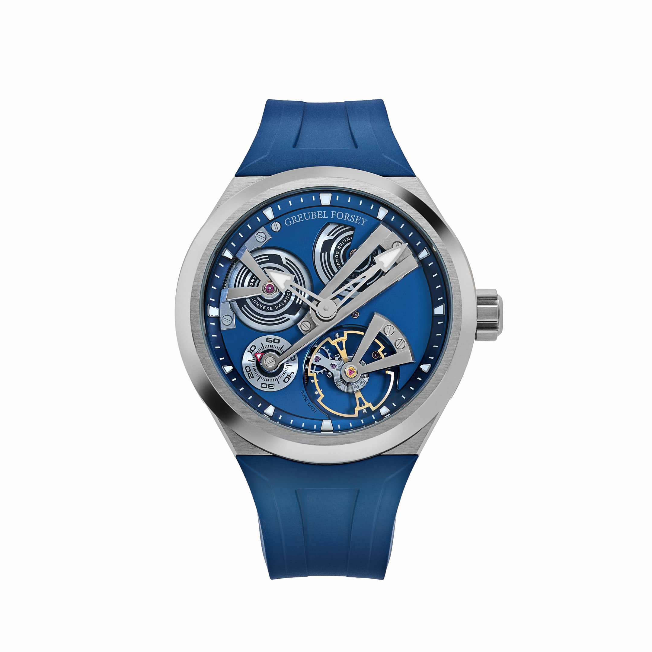 Greubel Forsey Balancier 3 Titanium Blue Dial Limited Edition of 88 (2025)