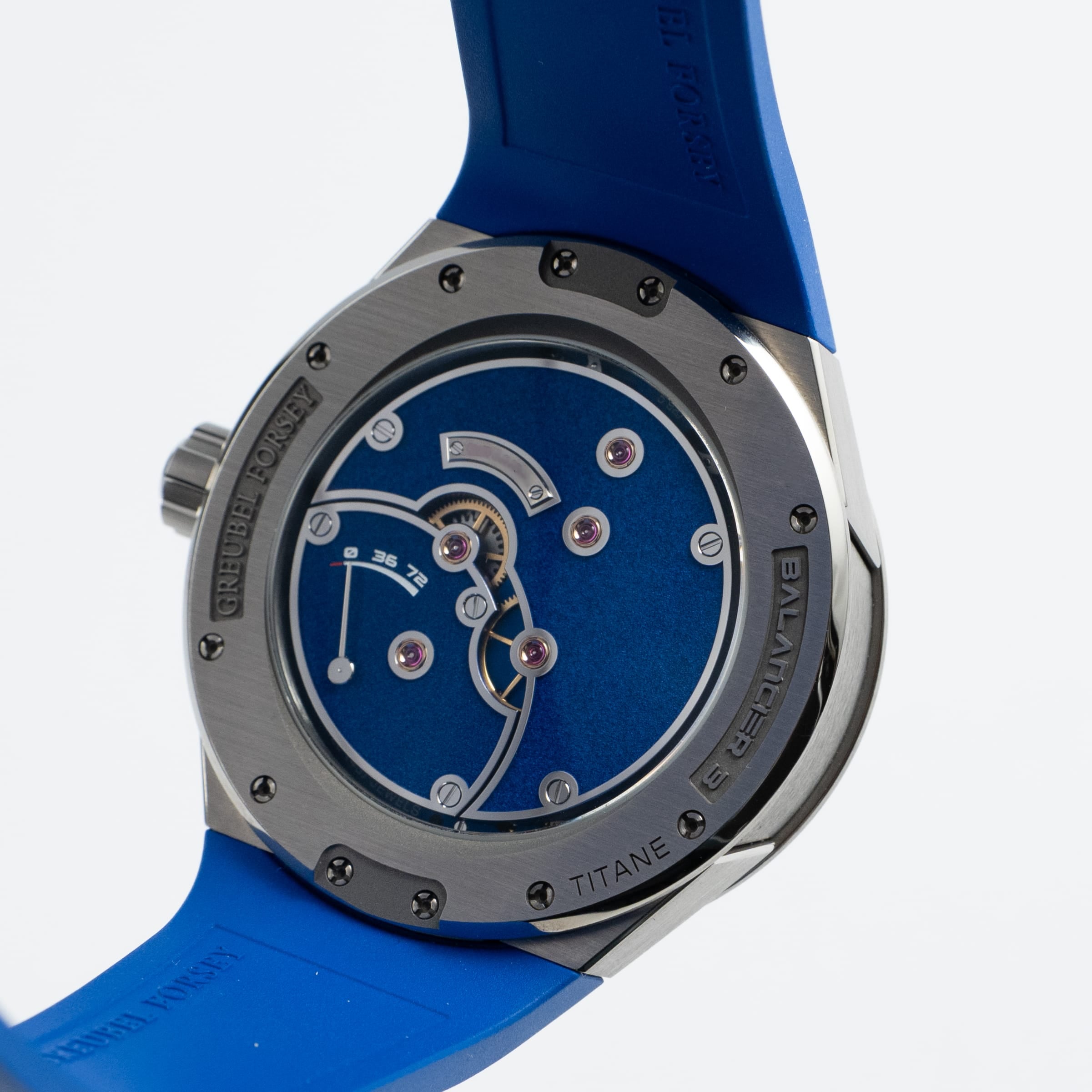 Greubel Forsey Balancier 3 Titanium Blue Dial Limited Edition of 88 (2025)