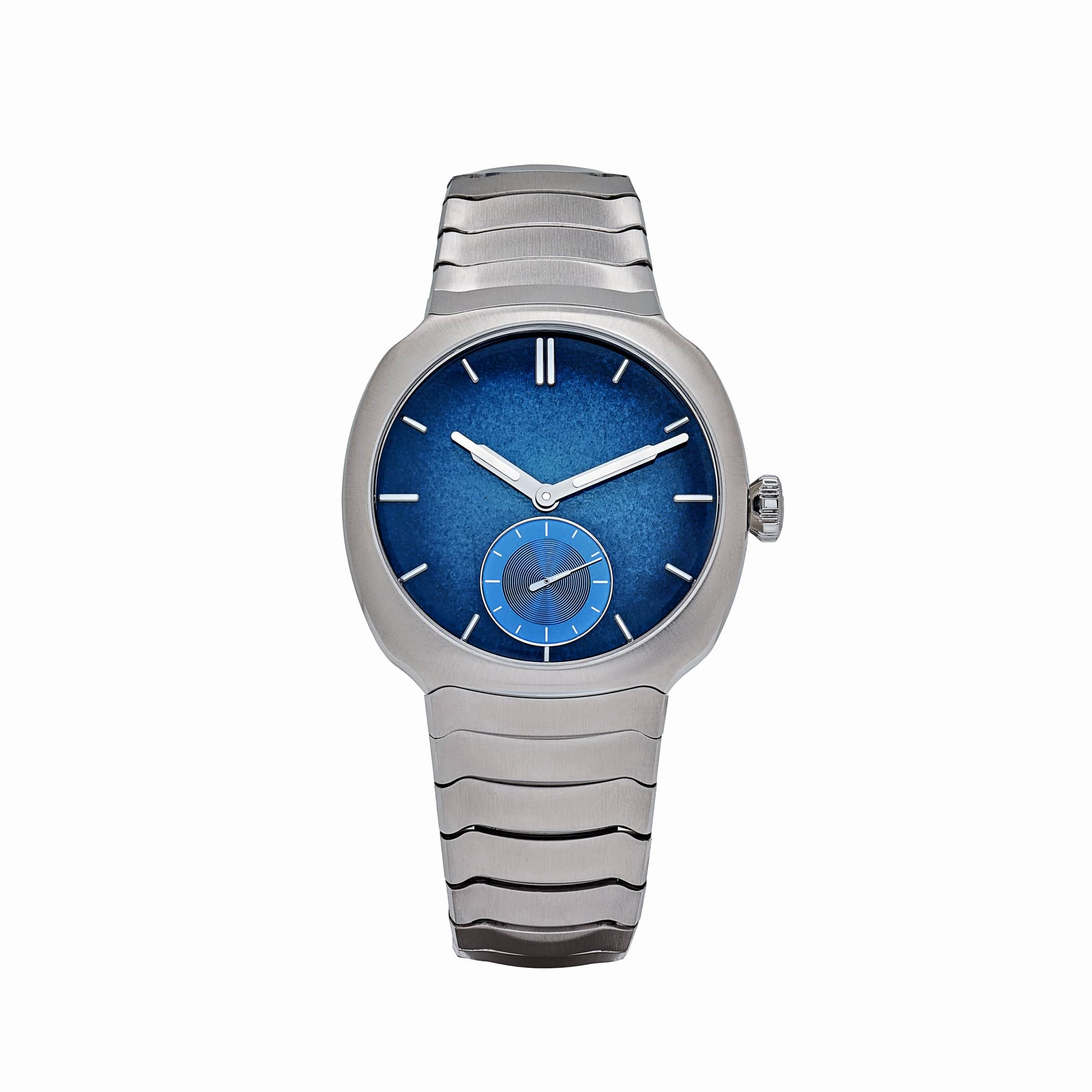 H. Moser & Cie 6500-1200 Streamliner Small Seconds Blue Enamel