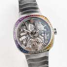 H. Moser & Cie 6814-1201 Streamliner Tourbillon Rainbow Skeleton Stainless Steel (2025)