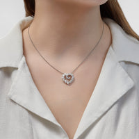 Thumbnail for Harry Winston Garland Large Heart Diamond Pendant