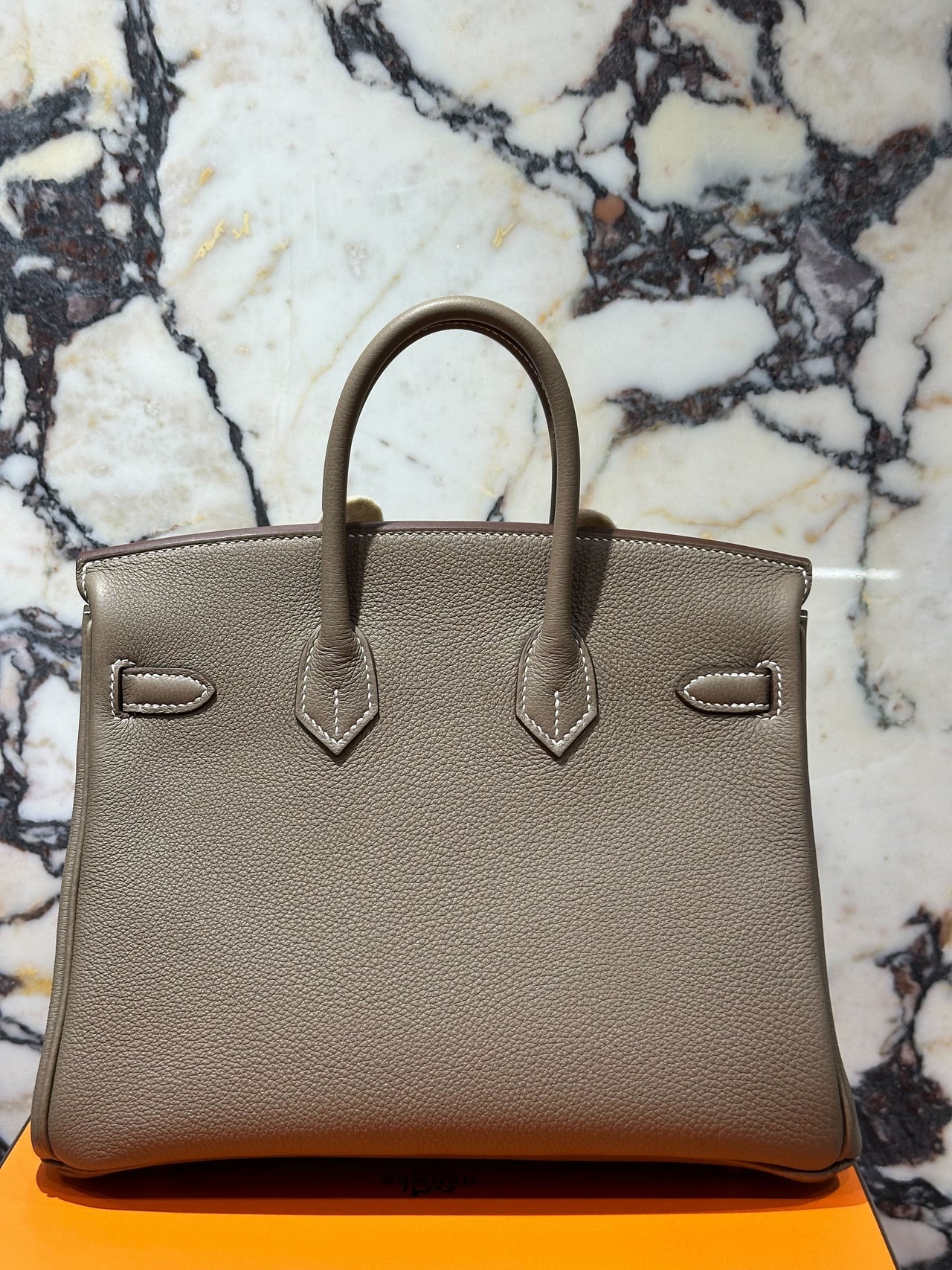 Hermès Birkin 25 Etoupe Togo Gold Hardware