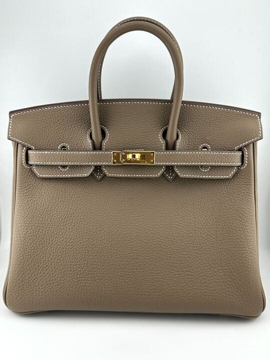 Hermès Birkin 25 Togo Etoupe Gold Hardware – Wrist Aficionado