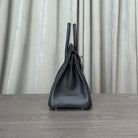 Hermès Birkin 25 Togo Noir Palladium Hardware
