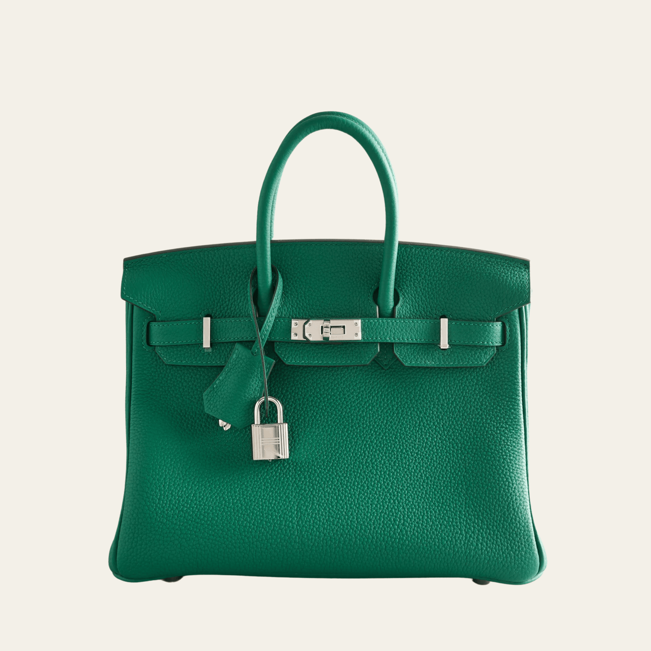 Hermès Birkin 25 Togo Vert Vertigo Palladium Hardware