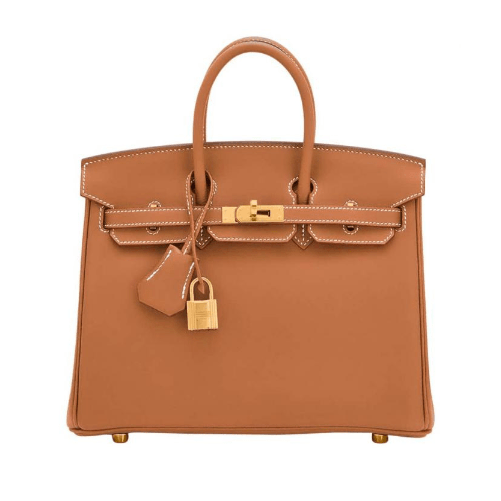 Hermès Birkin 25 Veau Gold Swift Gold Hardware – Wrist Hermès Birkin 25 Veau Gold Swift Gold Hardware – Wrist