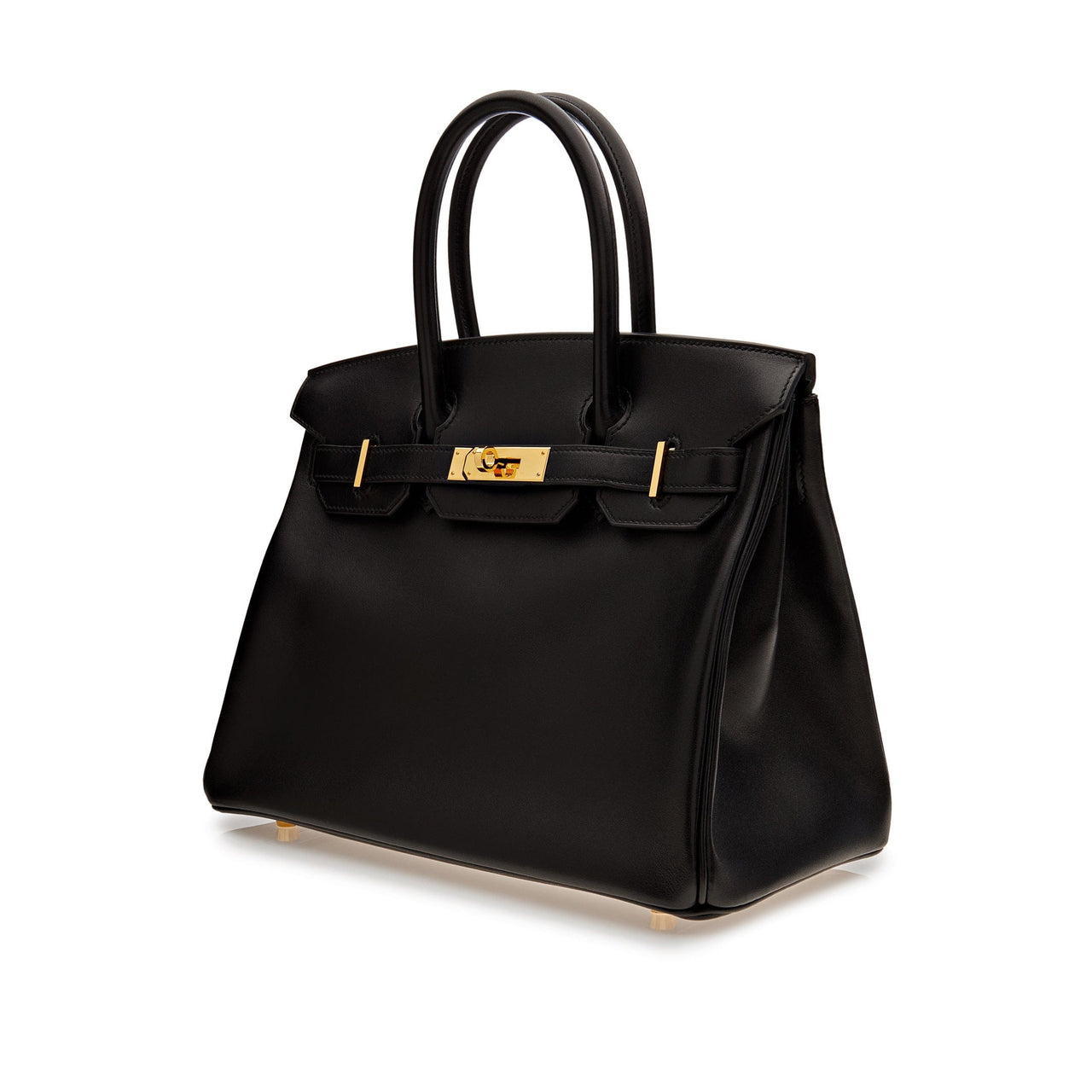 Bags & Accessories Hermes Birkin 30 Black Box Leather Gold Hardware ...