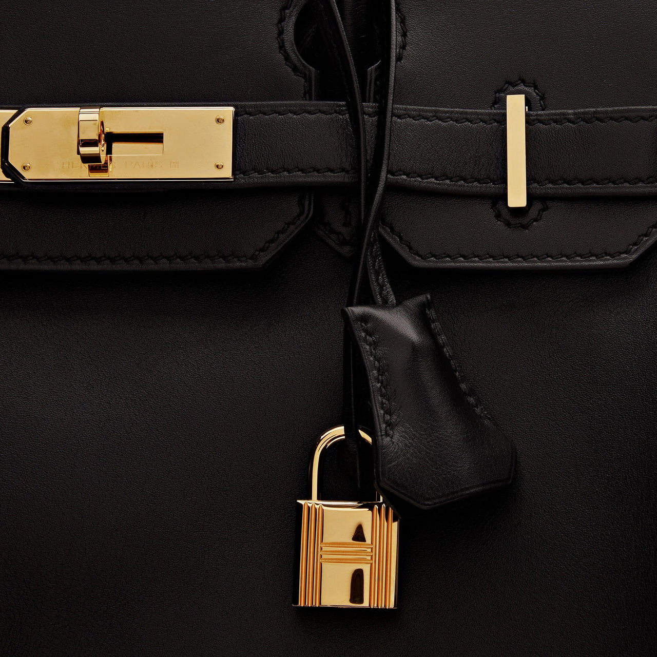 Bags & Accessories Hermes Birkin 30 Black Box Leather Gold Hardware Wrist Aficionado