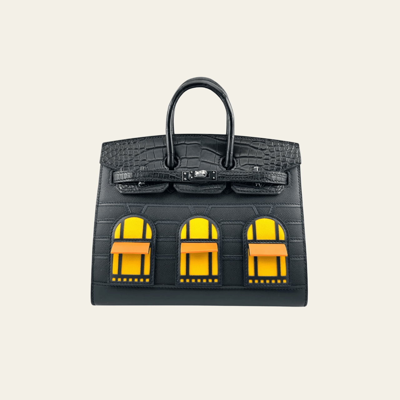 Hermès Birkin Sellier 20 Faubourg by Night Madame Alligator So Black Hardware