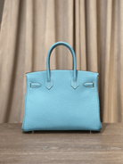 Hermès Bleu Jean Birkin 30 Togo Palladium Hardware