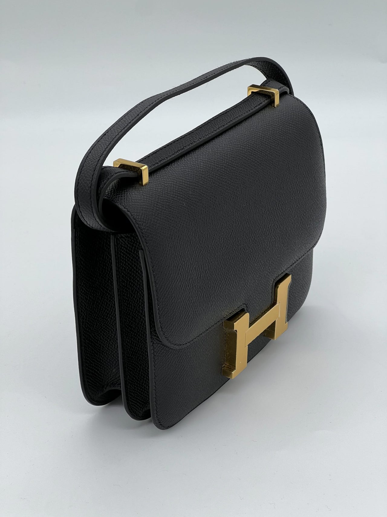 Hermes Constance 18 Epsom Leather 89 Noir Gold Hardware
