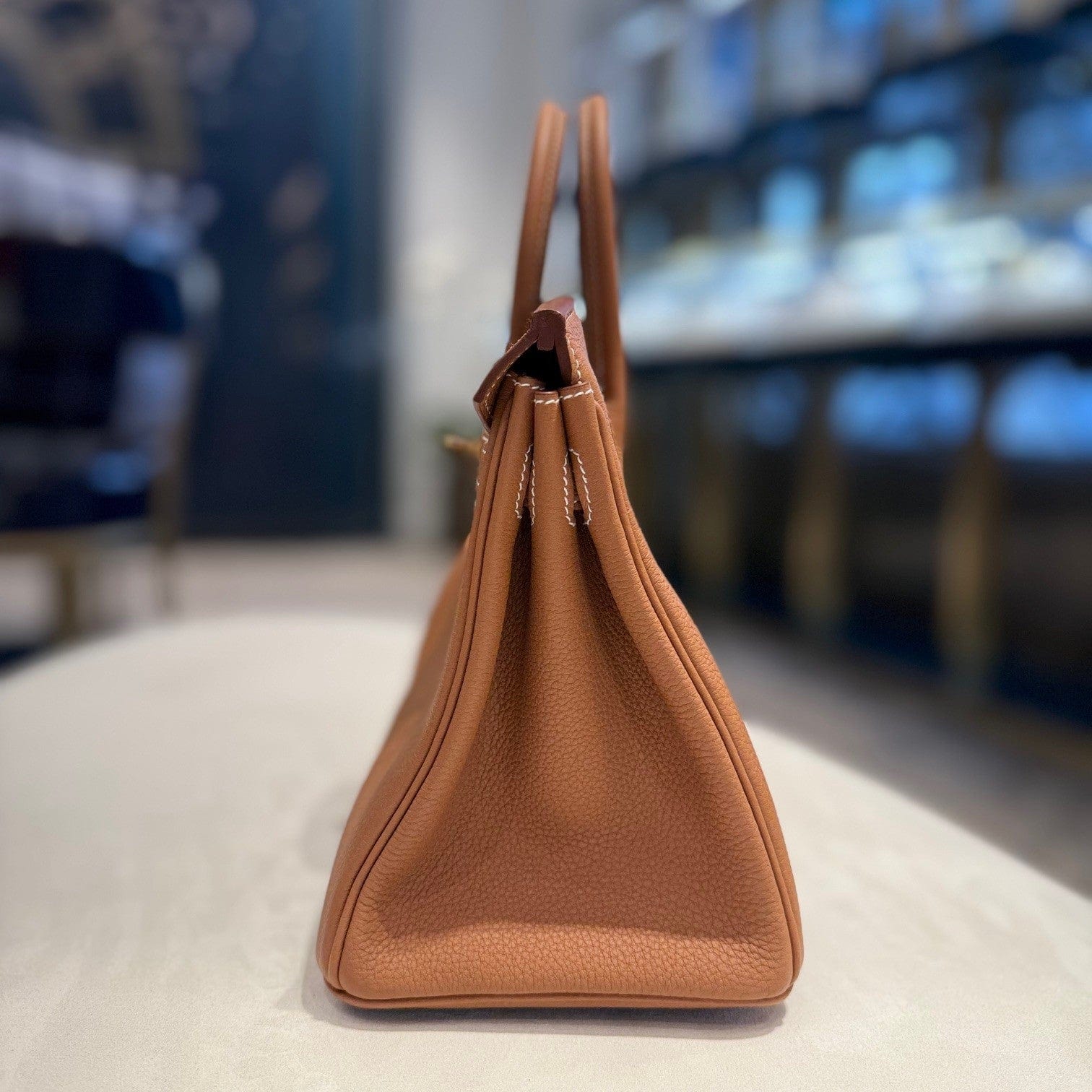 Hermès Gold Birkin 25 Togo Gold Hardware