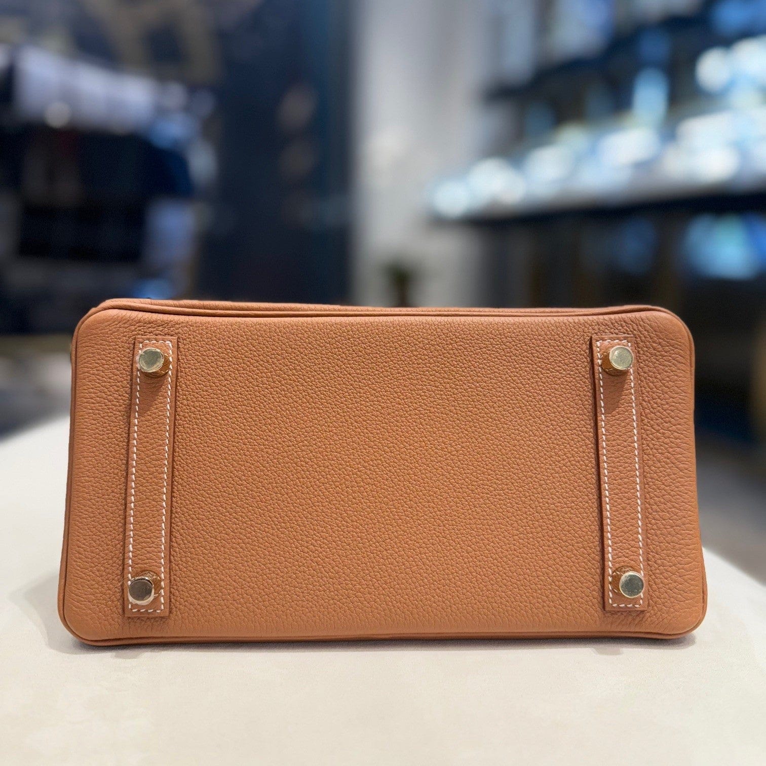 Hermès Birkin 25 Gold – Brown Birkin Bag Togo Gold Hardware