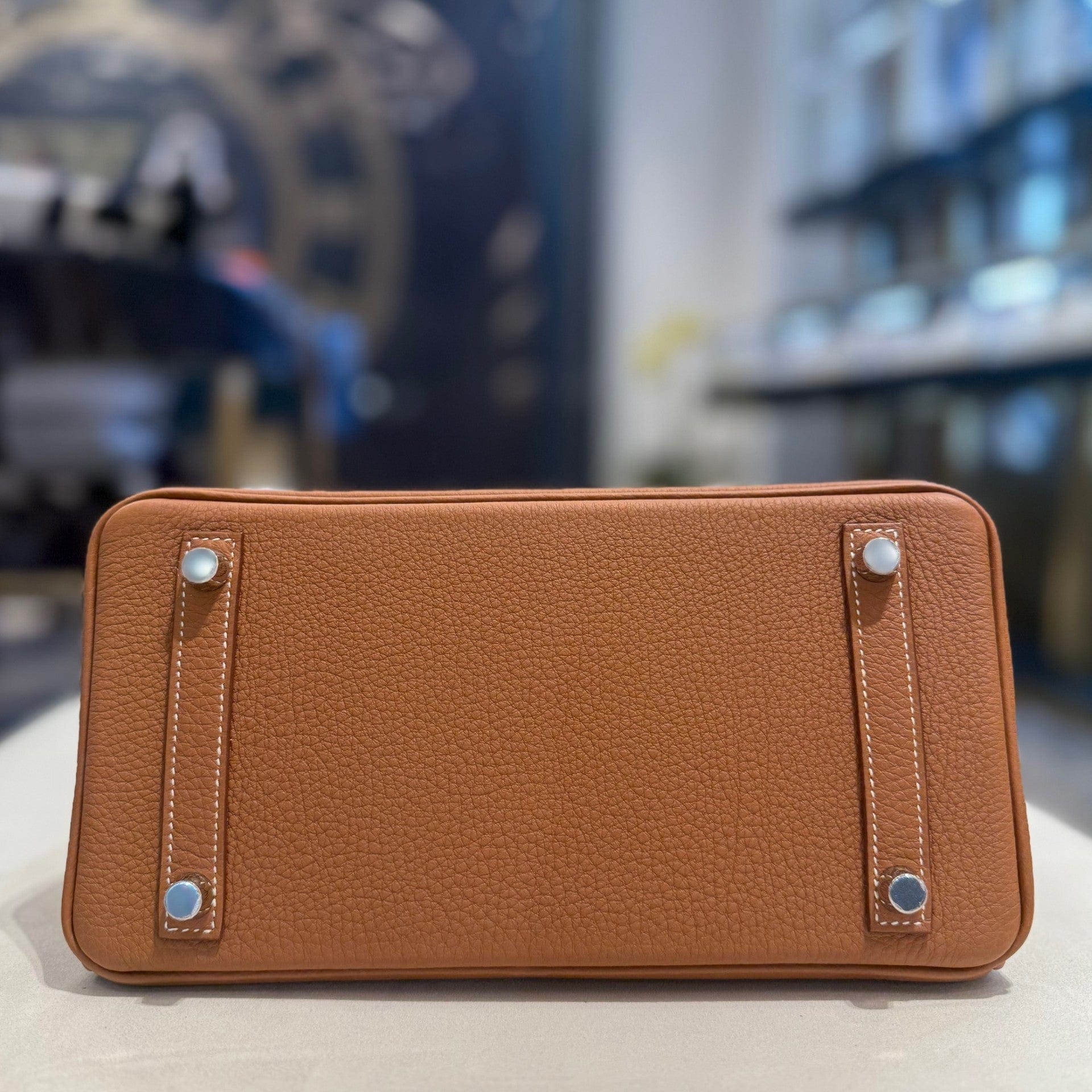 Hermès Gold Birkin 25 Togo Palladium Hardware