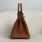 Hermès Gold Birkin 25 Togo Palladium Hardware
