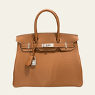 Hermès Gold Birkin 30 Togo Brushed Palladium Hardware