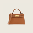 Hermès Gold Mini Kelly Sellier 20 Epsom Gold Hardware