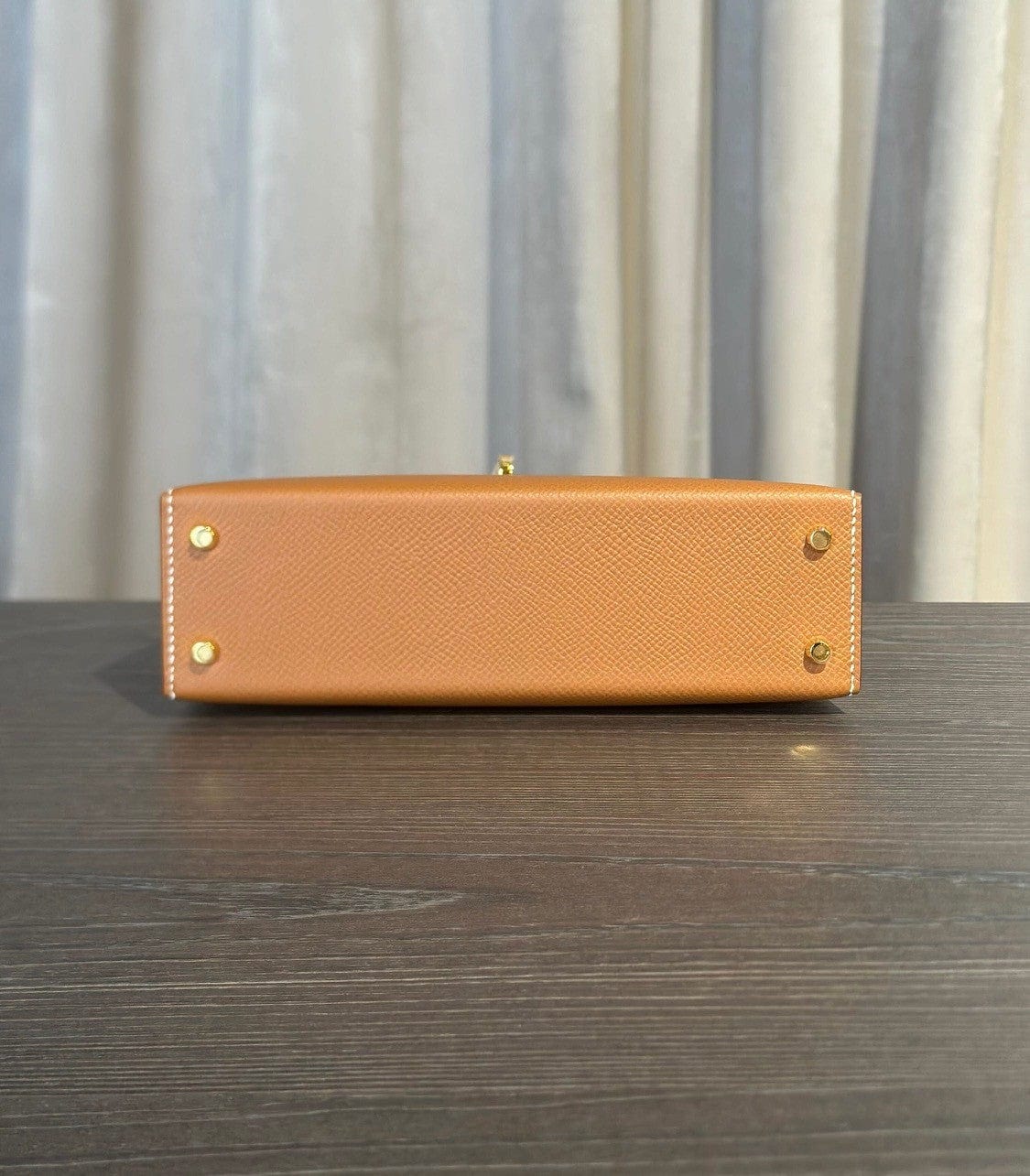 Hermès Gold Mini Kelly Sellier 20 Epsom Gold Hardware