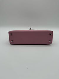 Thumbnail for Hermès Kelly 20 Mini Mauve Sylvestre Epsom Palladium Hardware