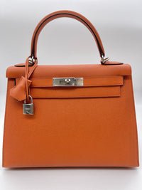 Hermes kelly sale orange