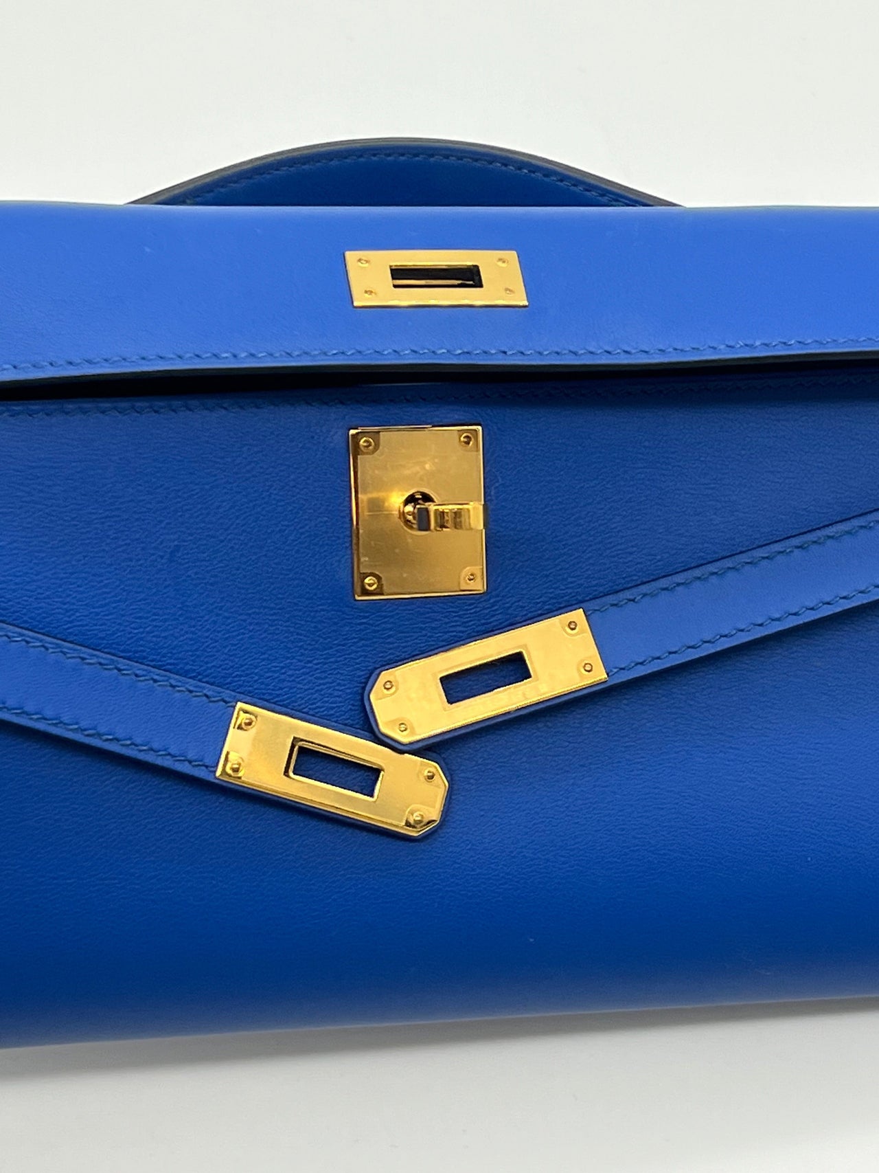 Blue kelly online bag